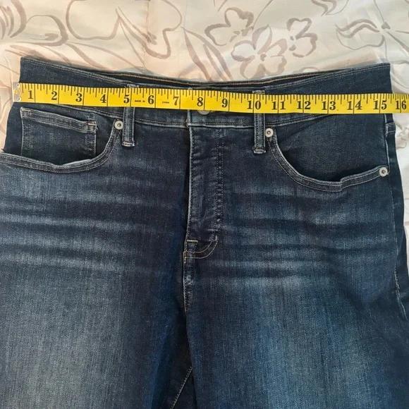 Lucky Brand Mid Rise Skinny Ava Jeans Raw Hem Size 14 - Picture 8 of 11